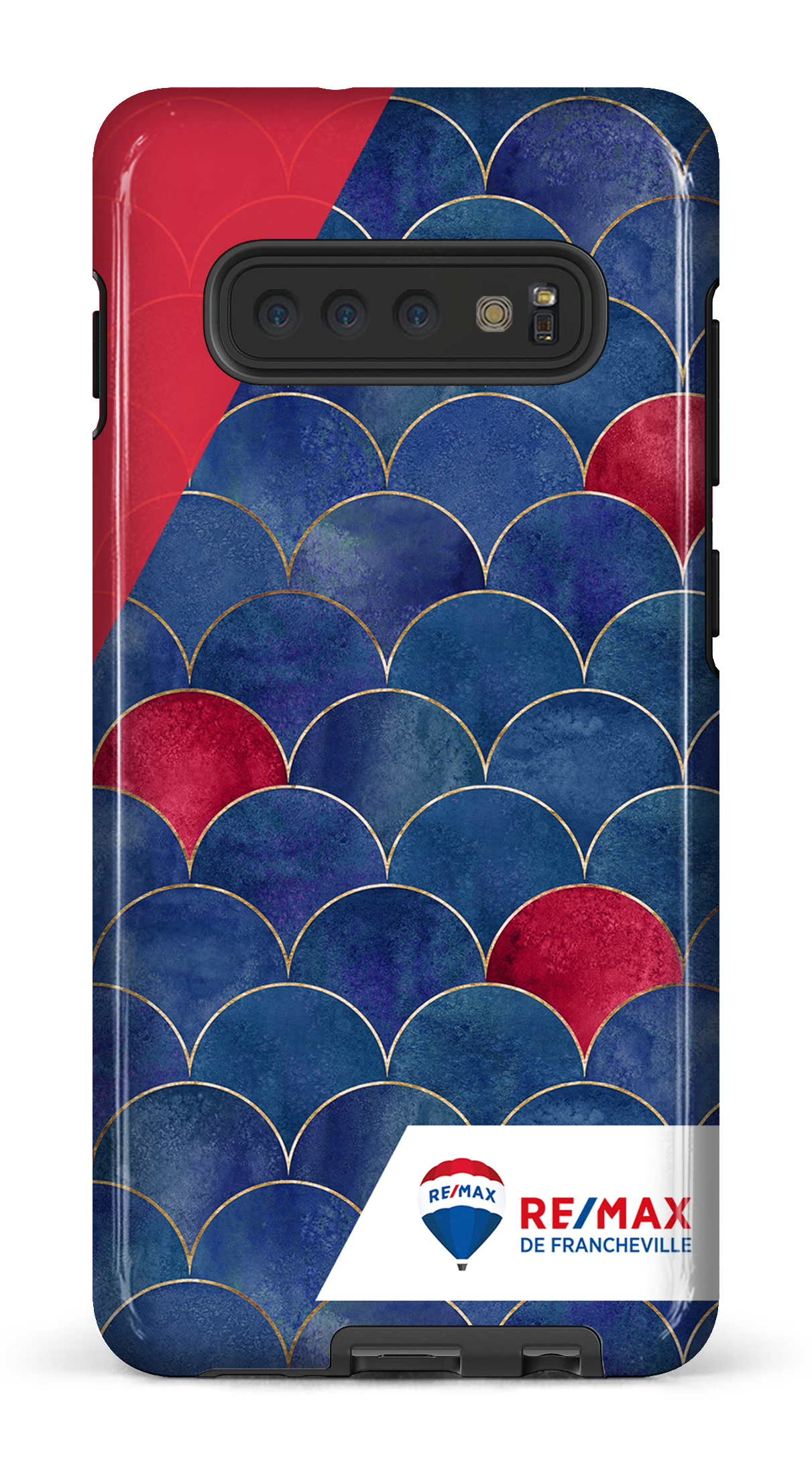 Galaxy S10 Plus Tough Écailles bicolores de Francheville -