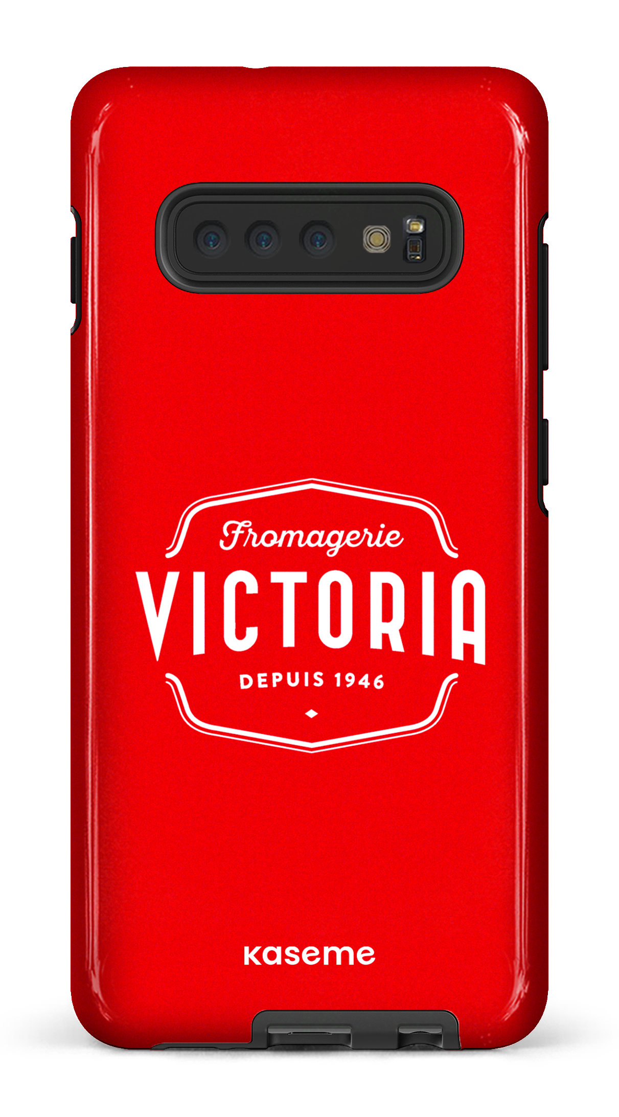 Galaxy S10 Plus Tough Fromagerie Victoria Rouge -
