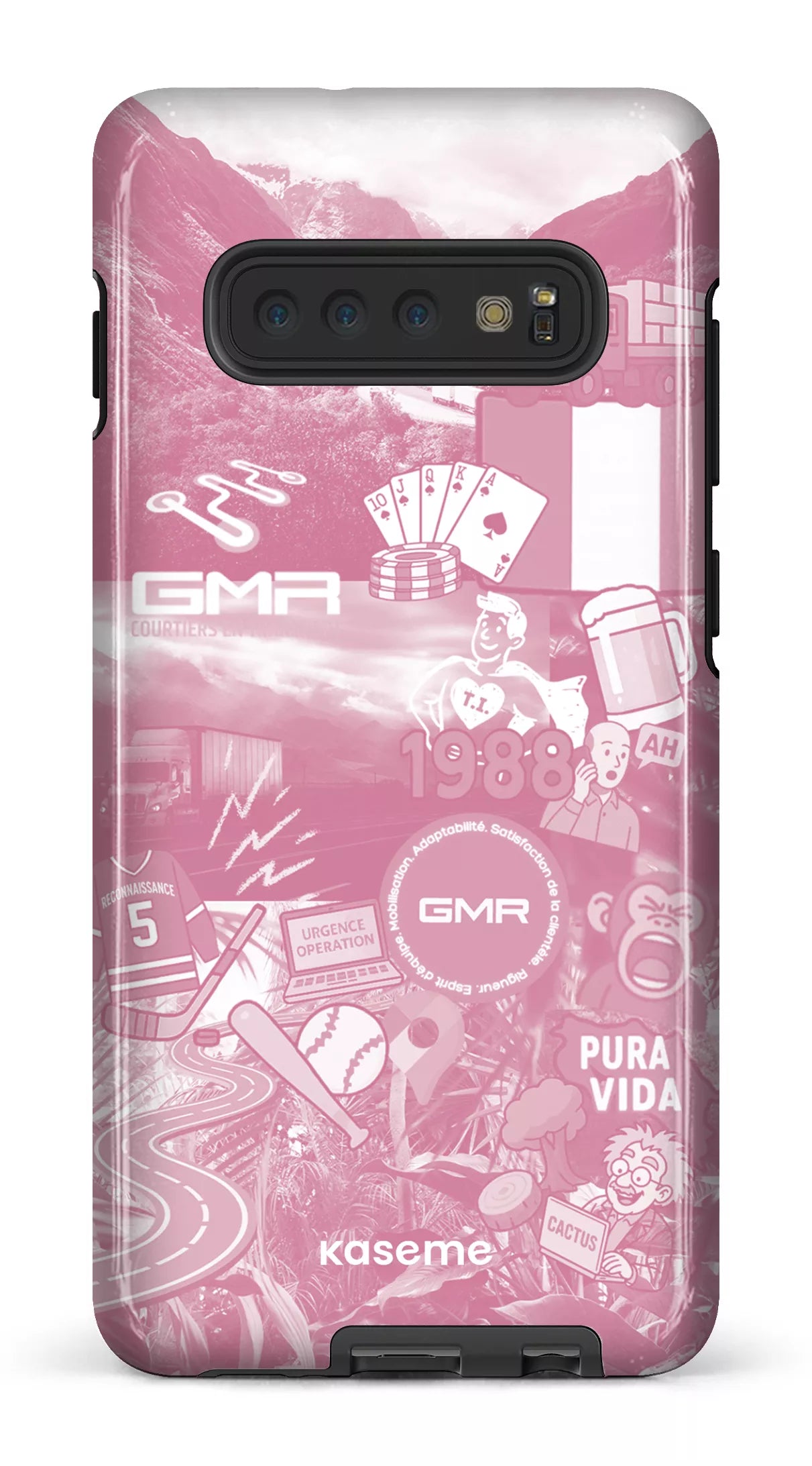 Galaxy S10 Plus Tough GMR Collage Rose -