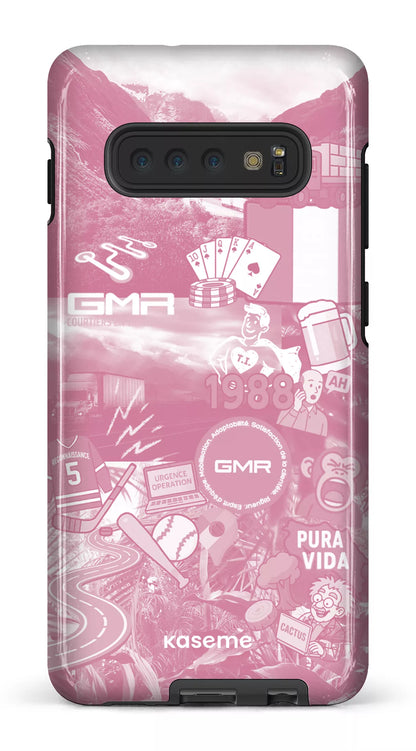 Galaxy S10 Plus Tough GMR Collage Rose -