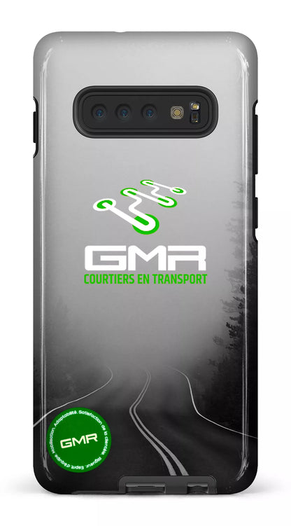 Galaxy S10 Plus Tough GMR Route Noir et Blanc -