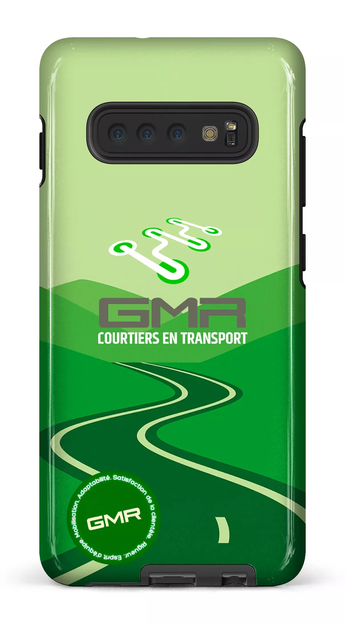 Galaxy S10 Plus Tough GMR Route Vert -