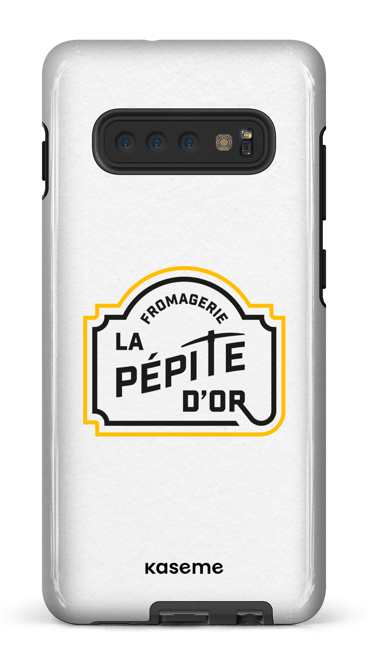 Galaxy S10 Plus Tough Pépite Blanc -