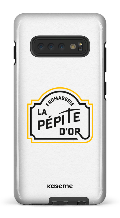 Galaxy S10 Plus Tough Pépite Blanc -