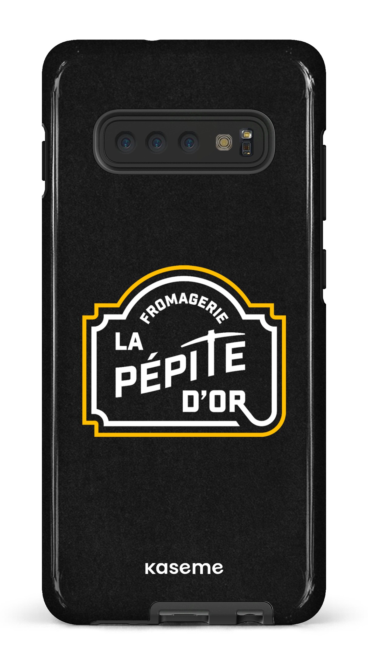 Galaxy S10 Plus Tough Pépite Noir -
