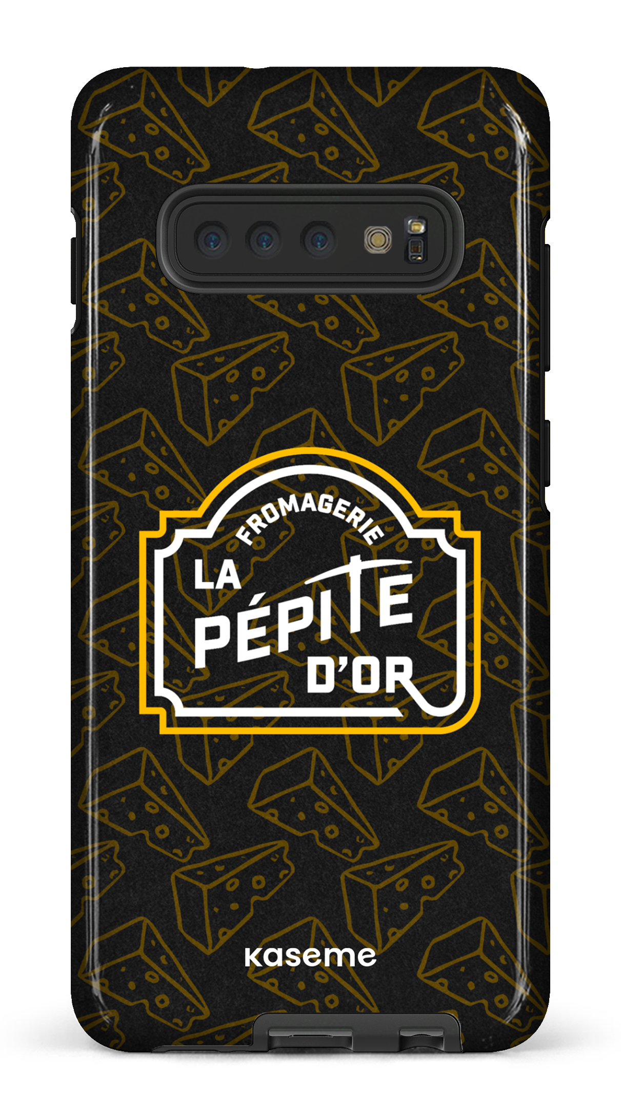 Galaxy S10 Plus Tough Pépite x Fromages Noir -