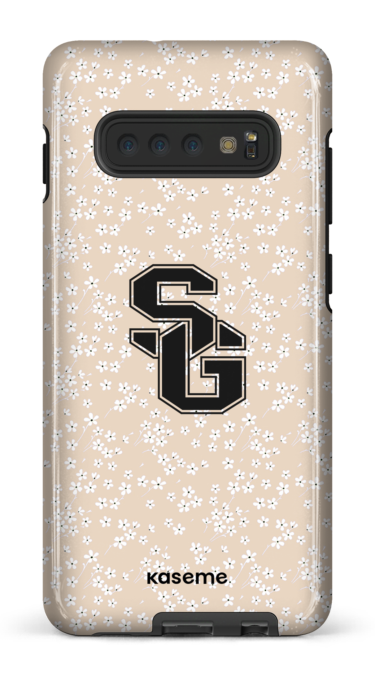 Galaxy S10 Plus Tough Posy Beige x Dragons -