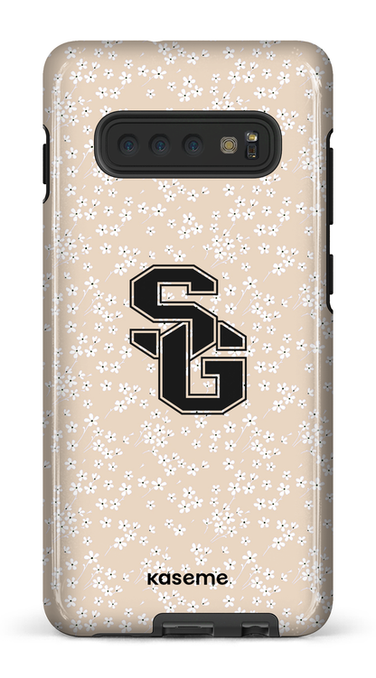 Galaxy S10 Plus Tough Posy Beige x Dragons -