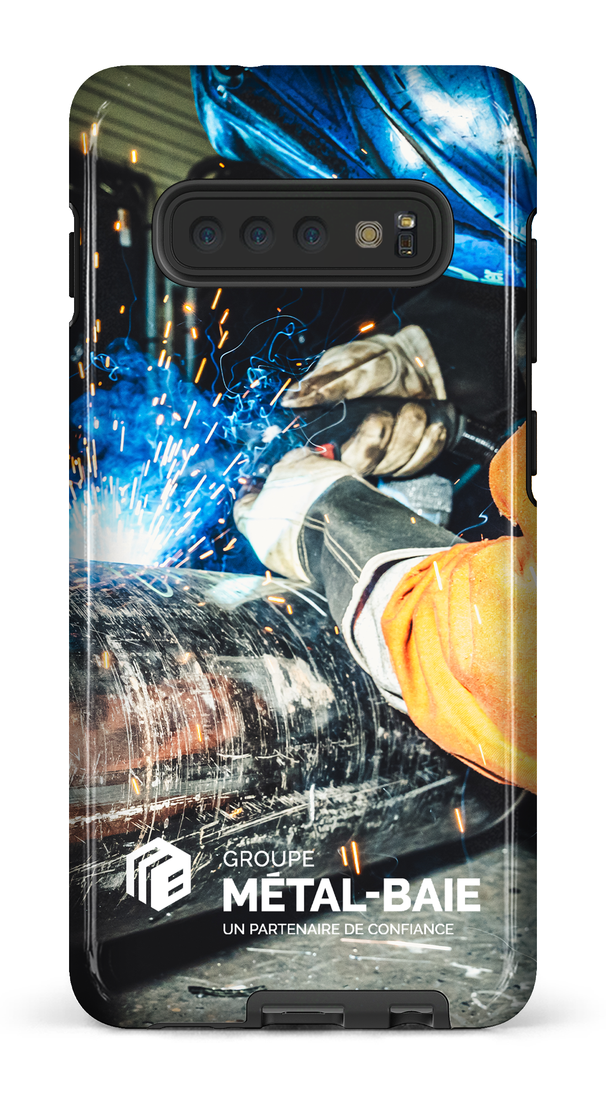 Galaxy S10 Plus Tough Soudure par Métal-Baie -