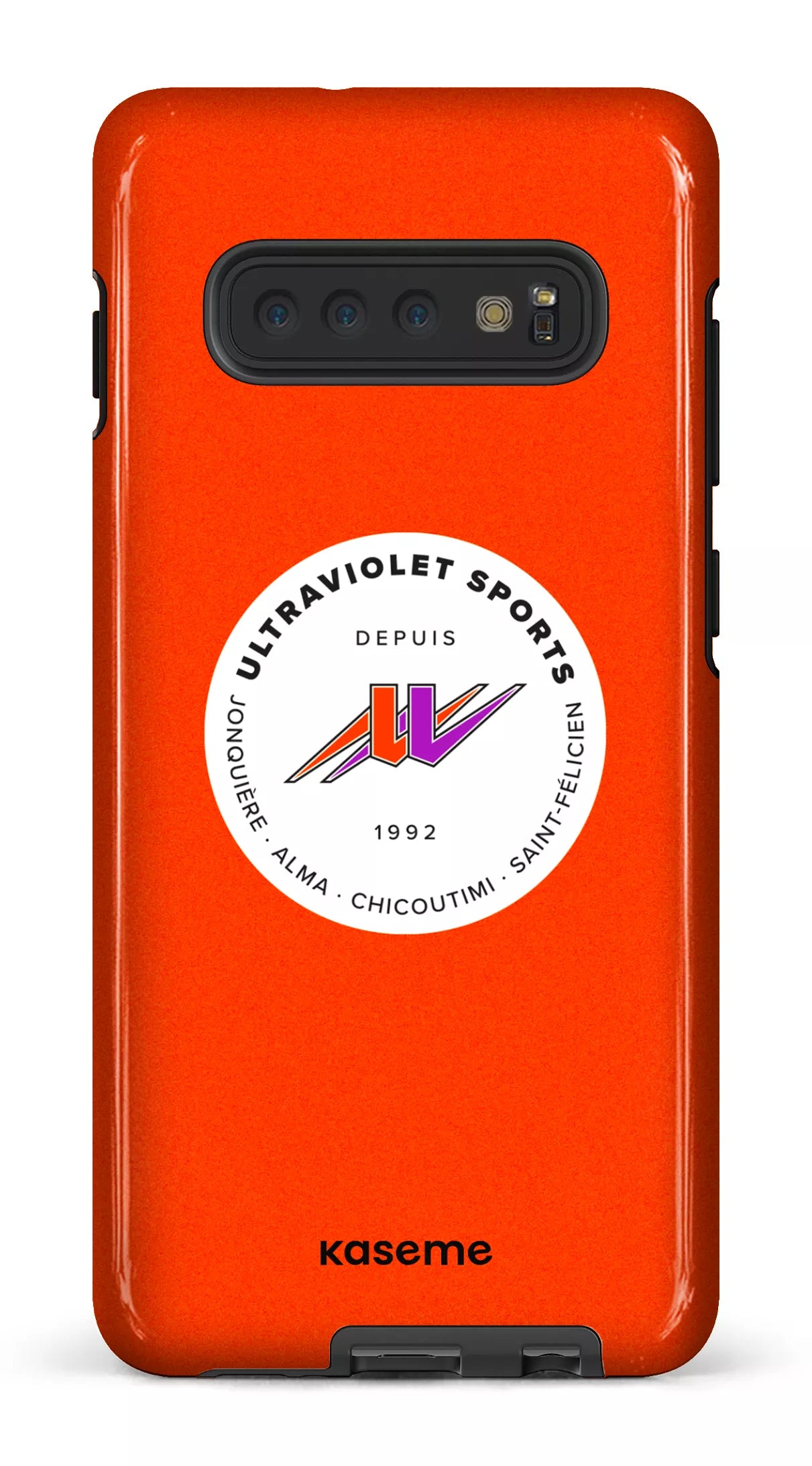 Galaxy S10 Plus Tough UltraViolet - Orange -