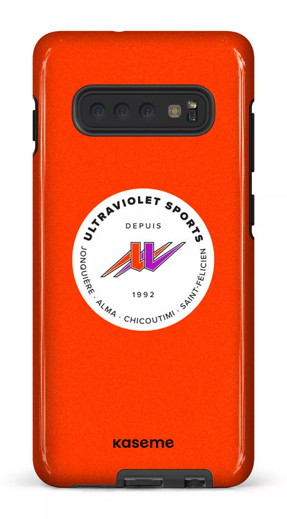 Galaxy S10 Plus Tough UltraViolet - Orange -