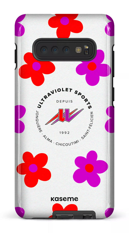 Galaxy S10 Plus Tough UltraViolet Fleurs -
