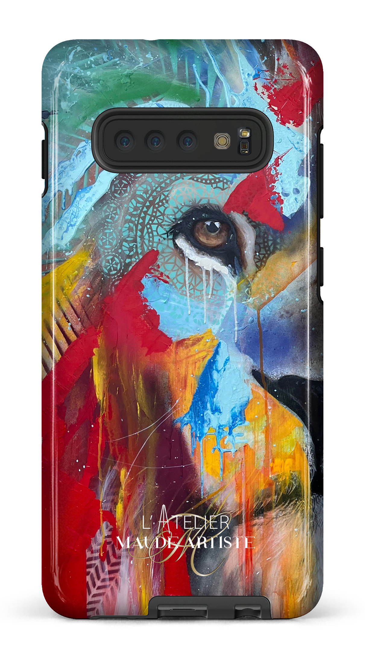 Galaxy S10 Plus Tough Waves by Maude -