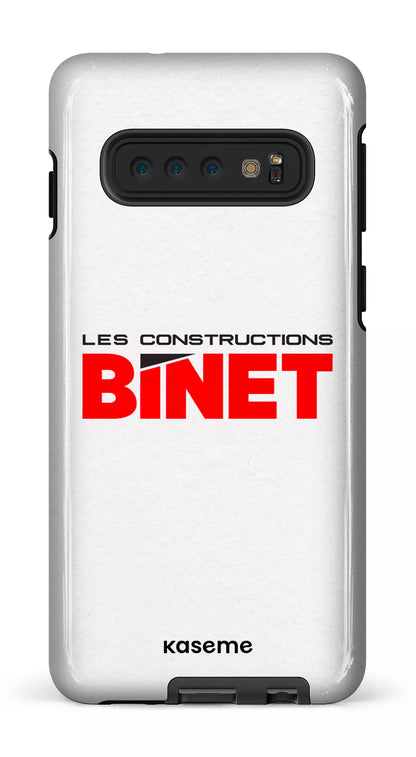 Galaxy S10 Tough Constructions Binet Blanc -