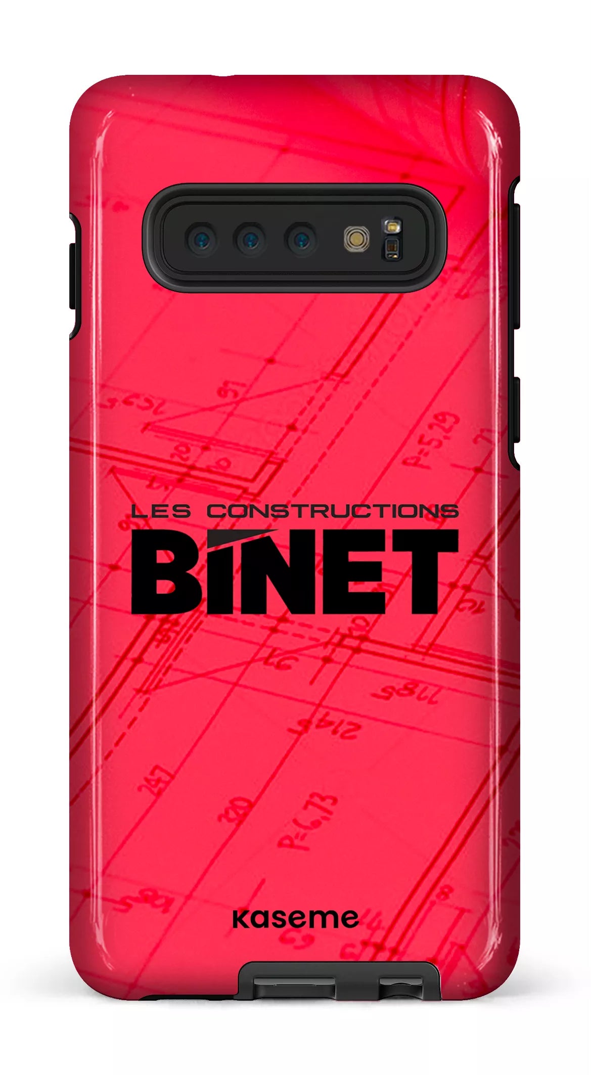 Galaxy S10 Tough Constructions Binet Rouge -