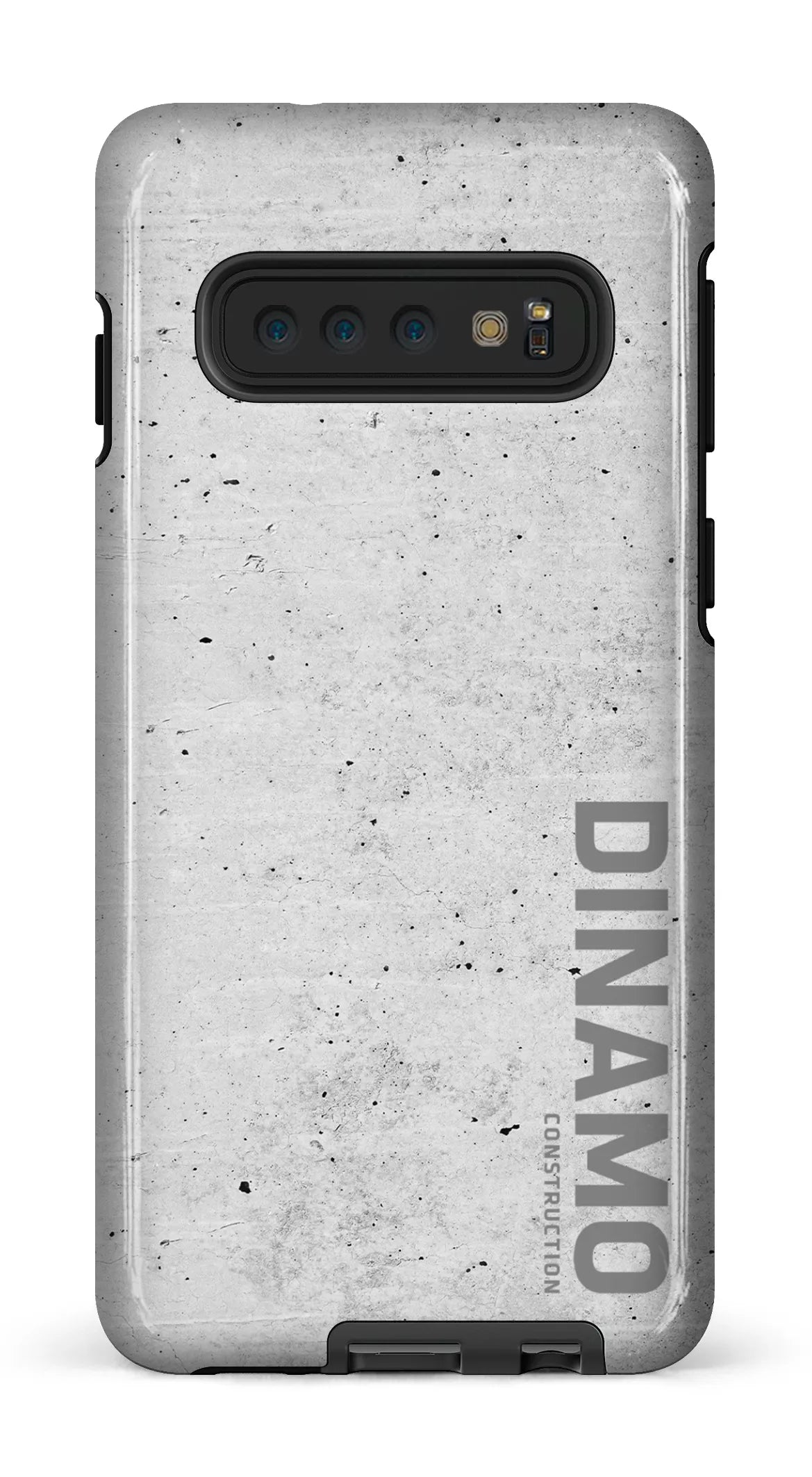 Galaxy S10 Tough Dinamo Gris x Logo Gris -