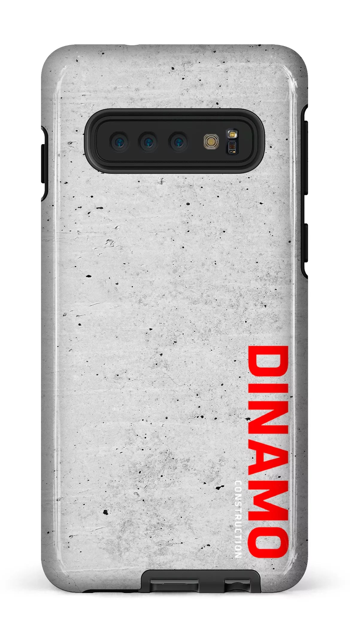 Galaxy S10 Tough Dinamo Gris x Logo Rouge -