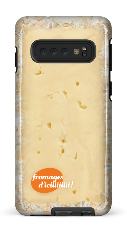 Galaxy S10 Tough Fromage Brie Logo -