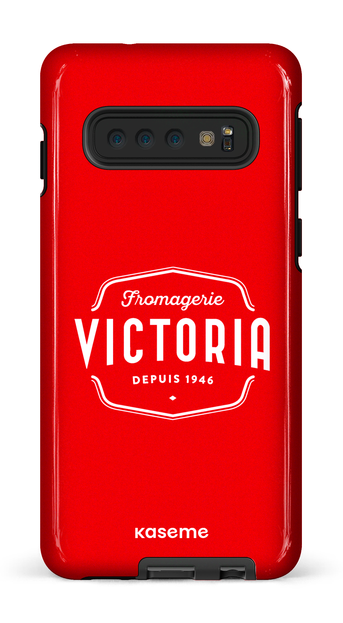 Galaxy S10 Tough Fromagerie Victoria Rouge -
