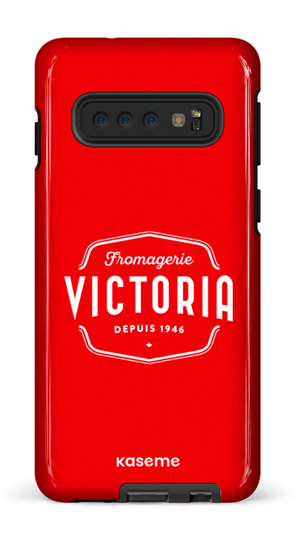 Galaxy S10 Tough Fromagerie Victoria Rouge -