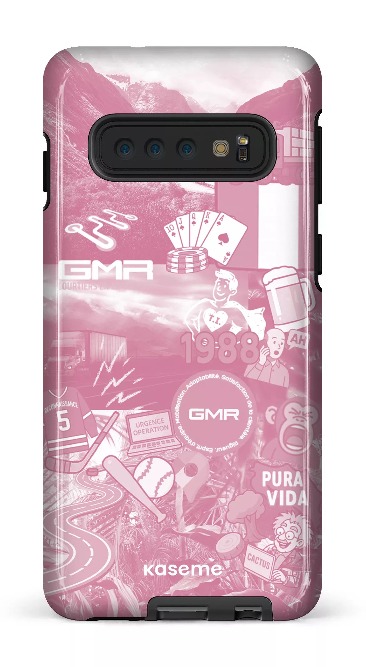 Galaxy S10 Tough GMR Collage Rose -