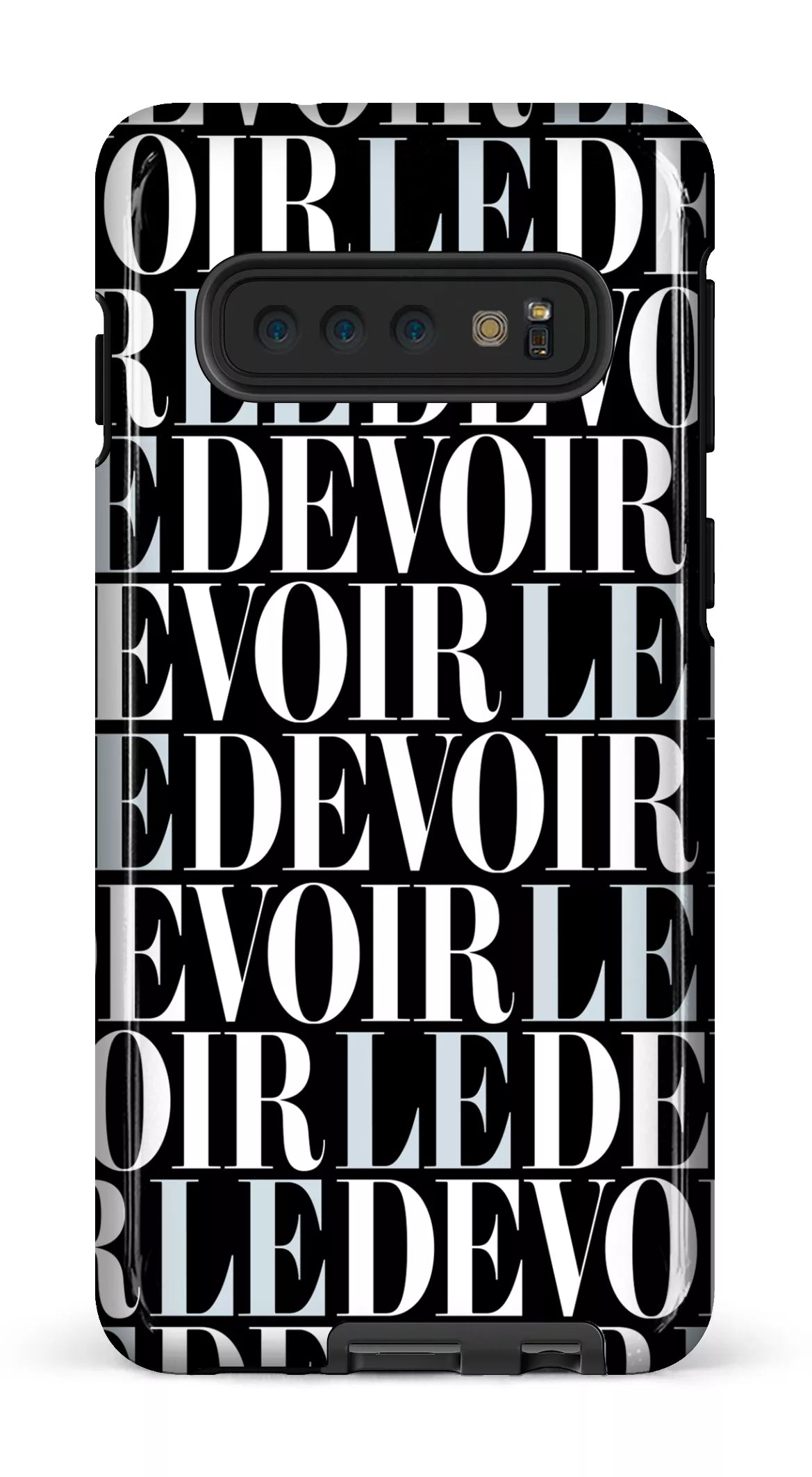 Galaxy S10 Tough Le Devoir — Gros logos -