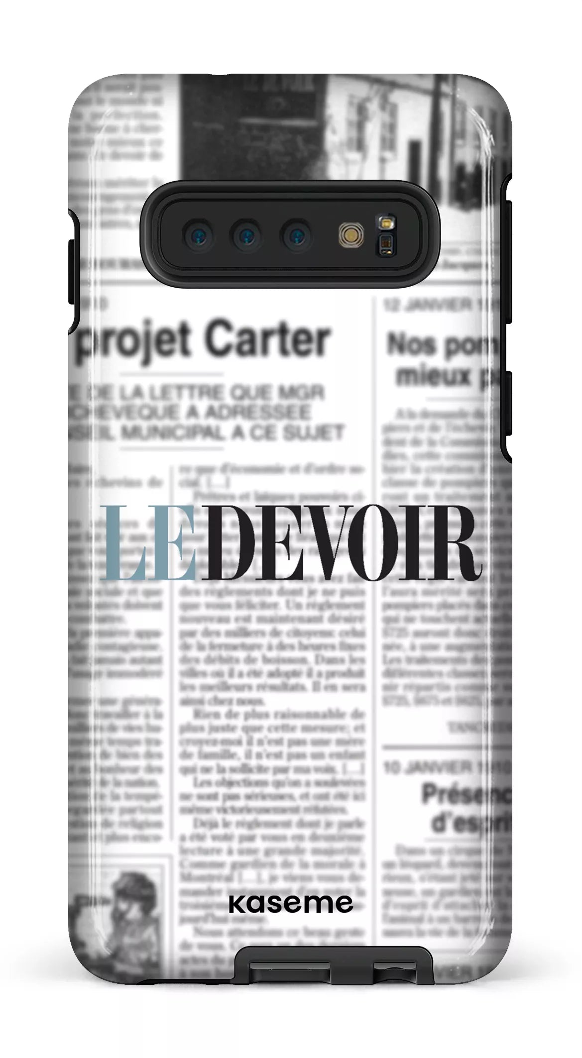 Galaxy S10 Tough Le Devoir Journal -