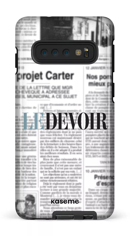 Galaxy S10 Tough Le Devoir Journal -