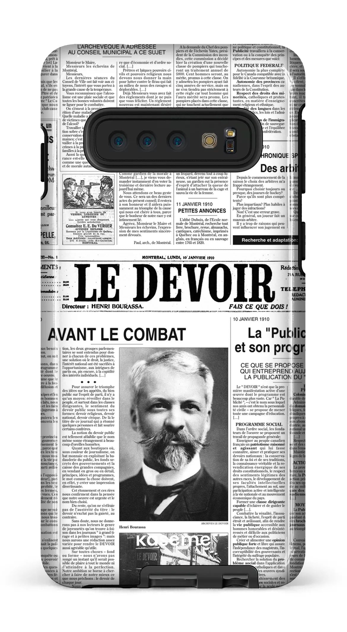 Galaxy S10 Tough Le Devoir — Premier édito -