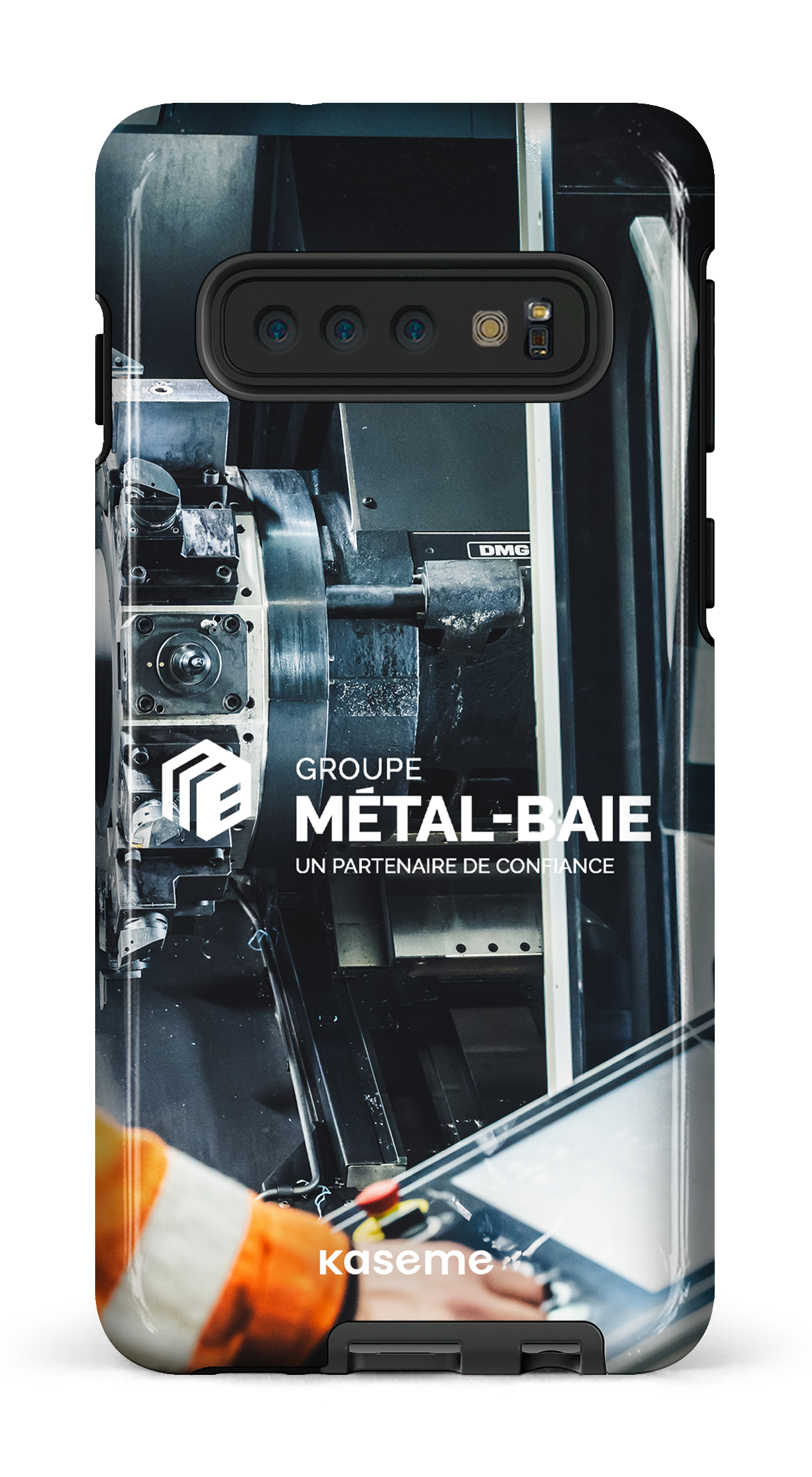 Galaxy S10 Tough Le machinage par Métal-Baie -