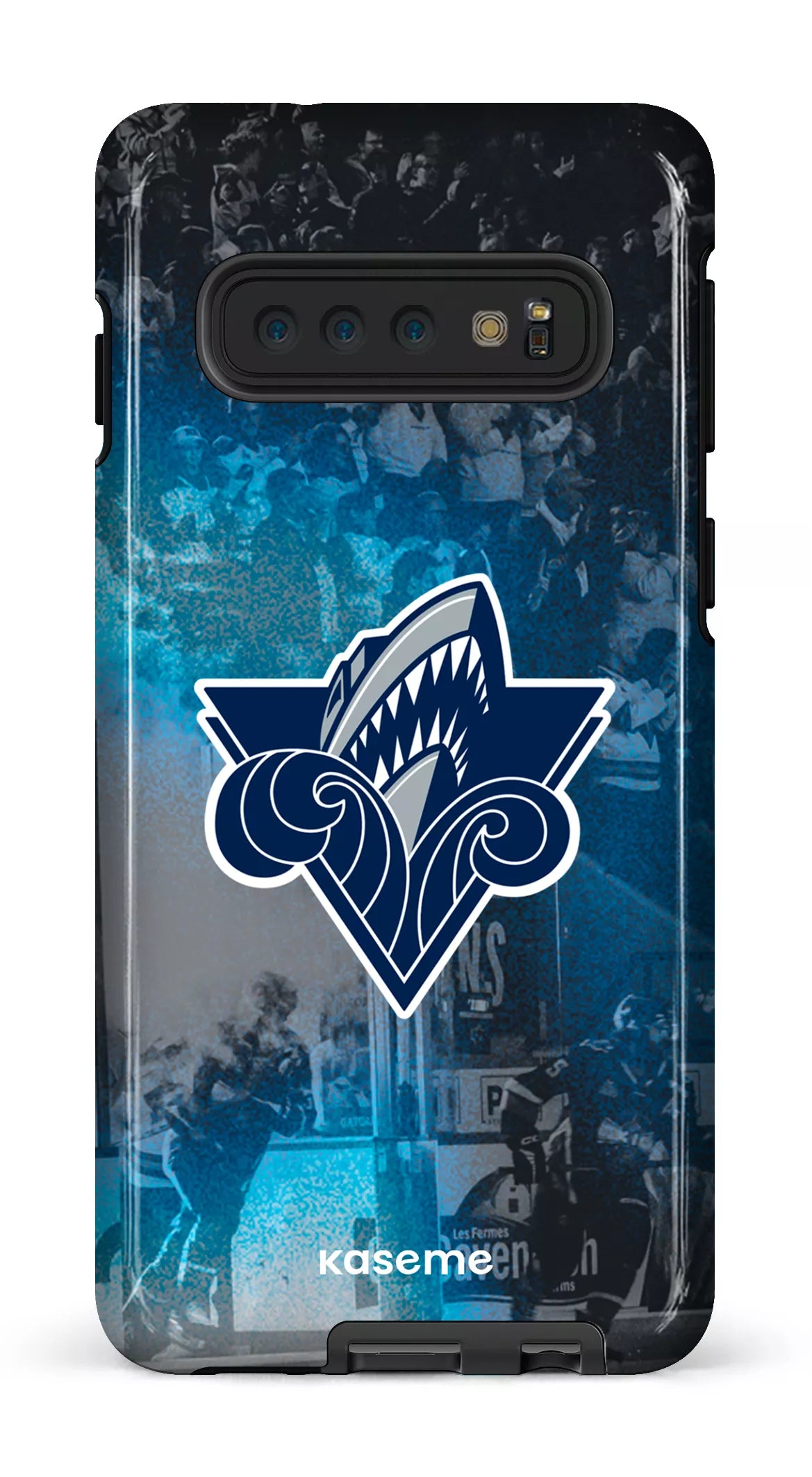 Galaxy S10 Tough Océanic Logo & Foule -