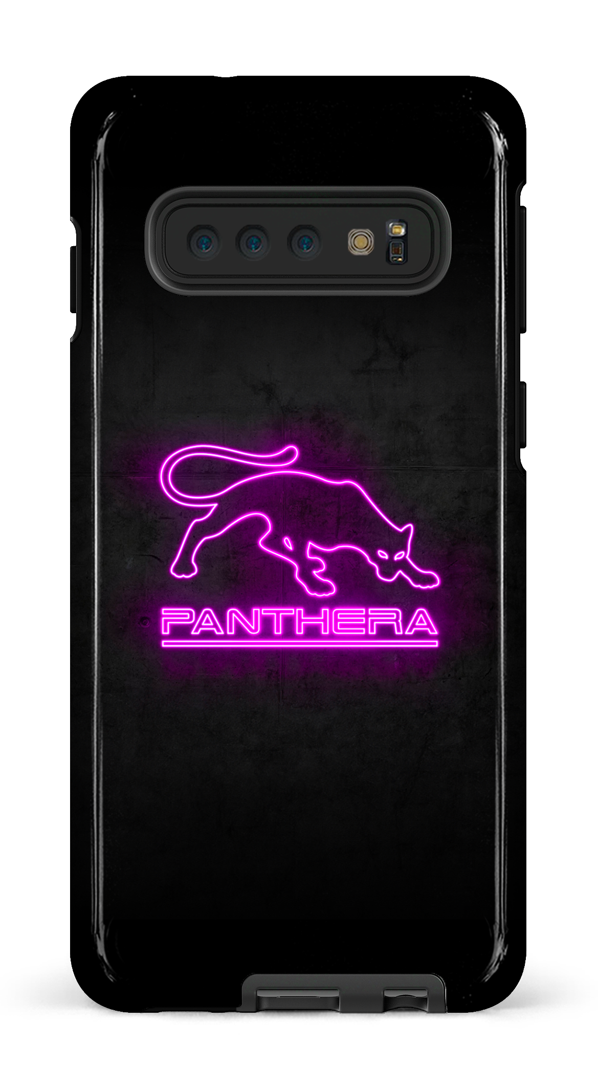 Galaxy S10 Tough Panthera Logo Neon -