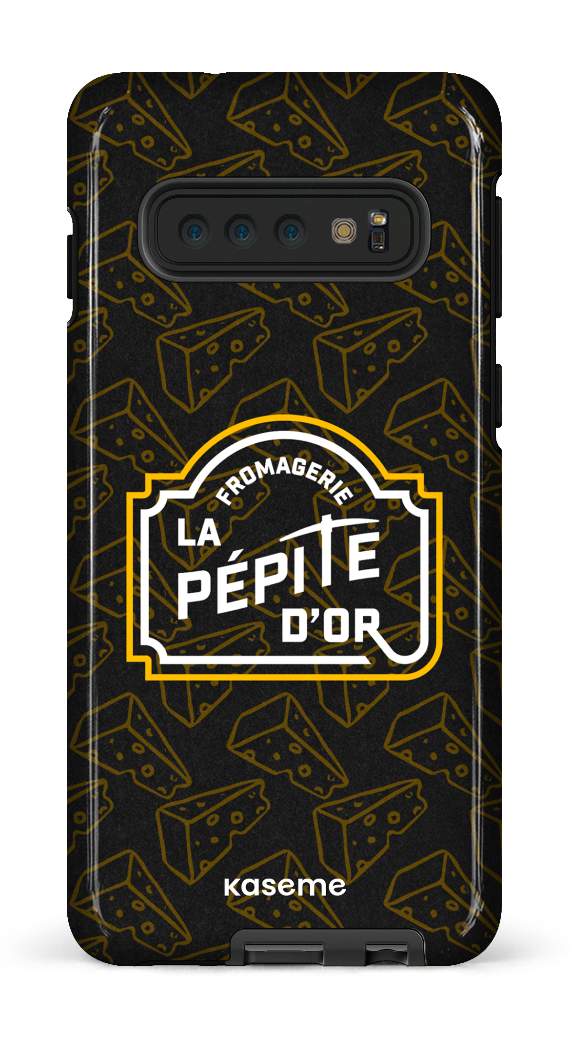 Galaxy S10 Tough Pépite x Fromages Noir -