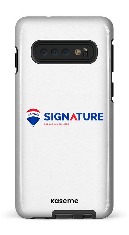 Galaxy S10 Tough Remax Signature Blanc -