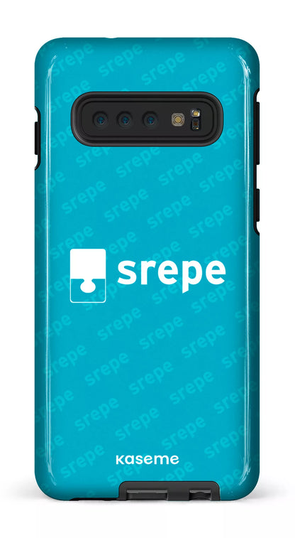 Galaxy S10 Tough SREPE Pattern Turquoise -