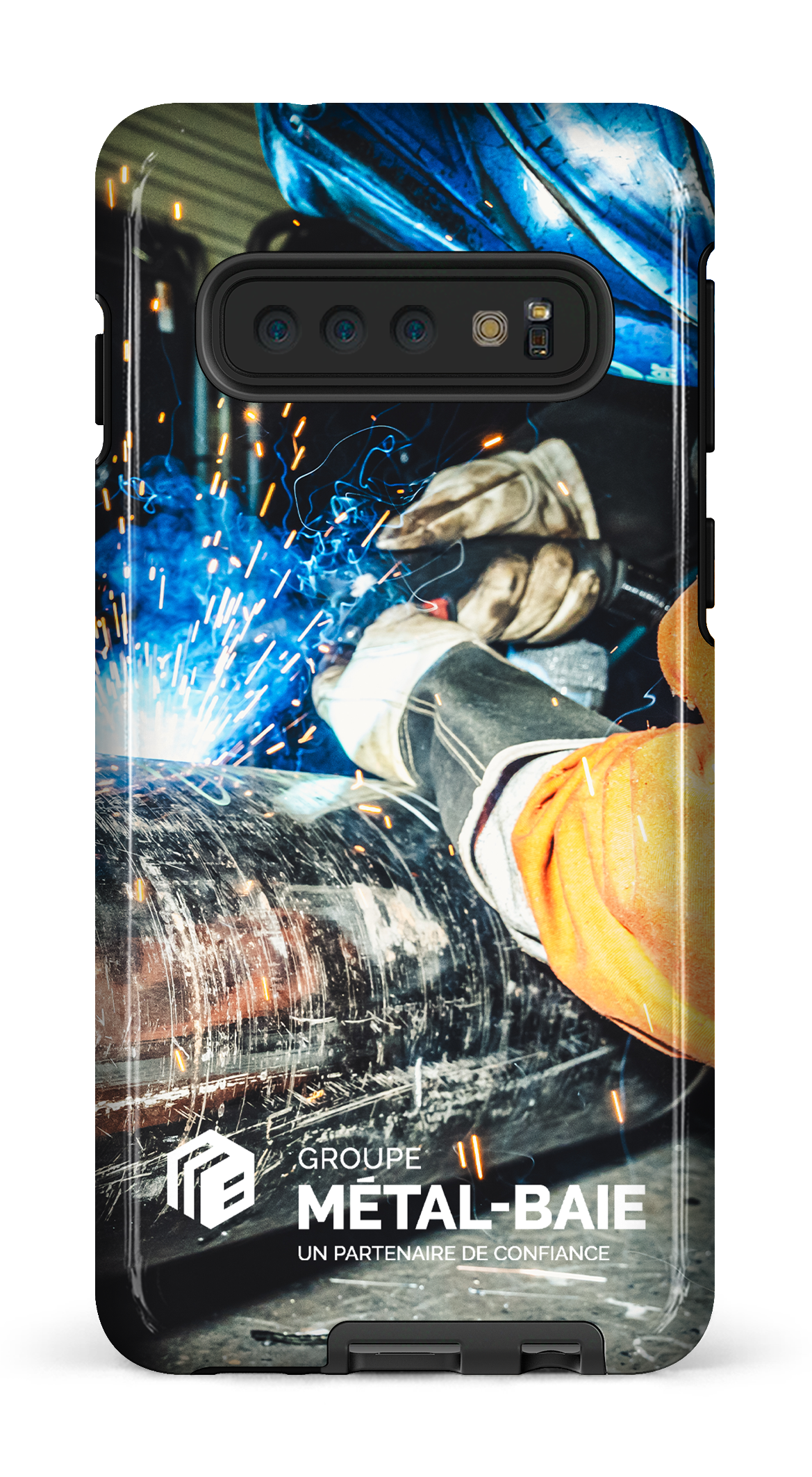 Galaxy S10 Tough Soudure par Métal-Baie -