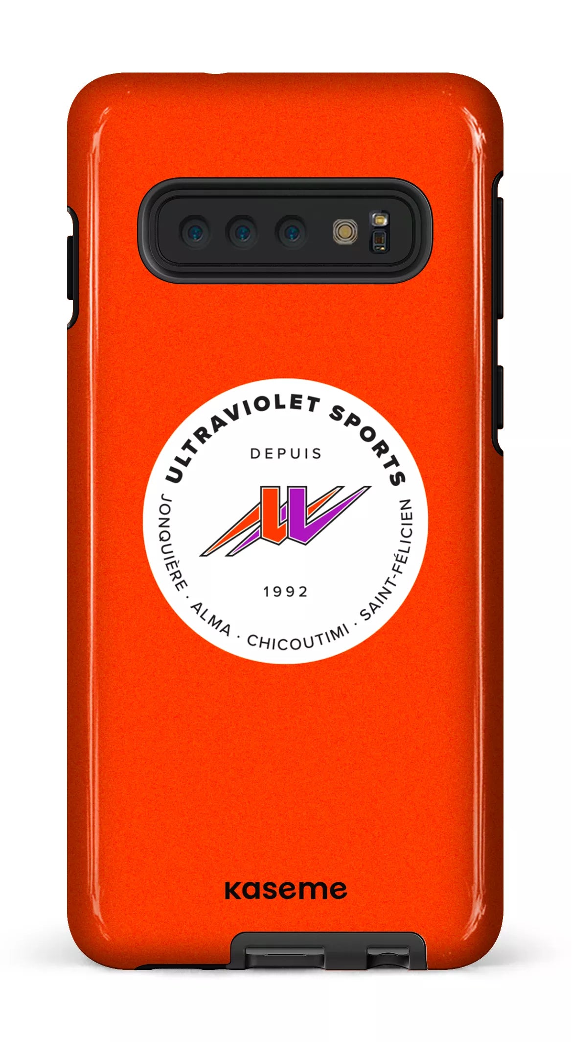 Galaxy S10 Tough UltraViolet - Orange -