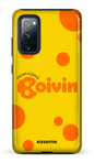 Galaxy S20 FE Tough Boivin Jaune x Ronds -