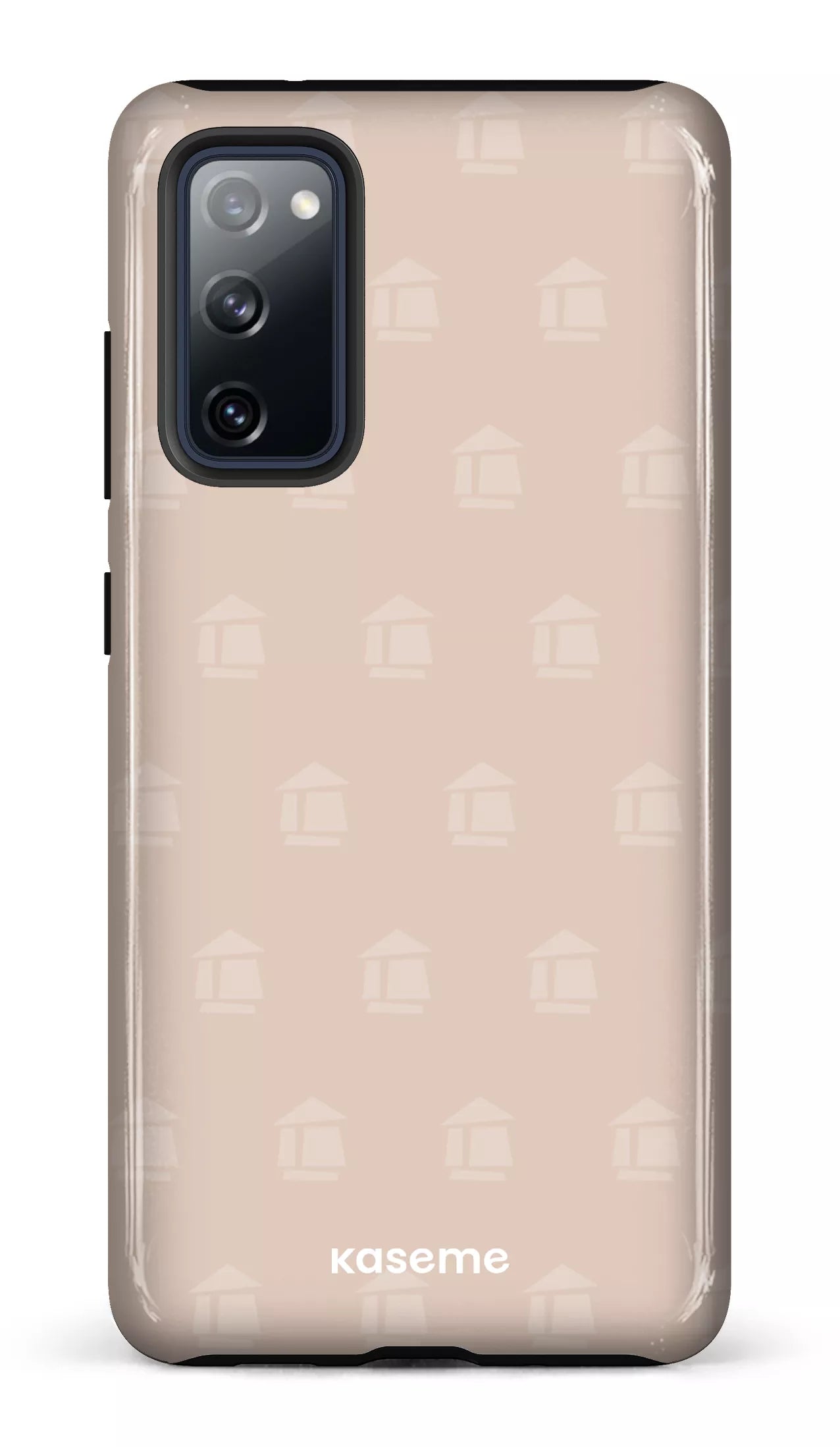 Galaxy S20 FE Tough Flordeco motif grège -