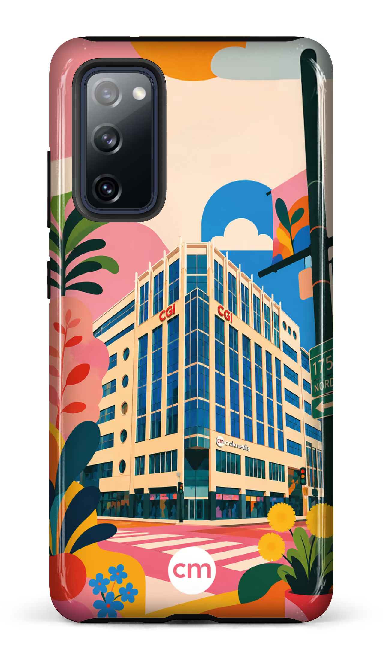 Galaxy S20 FE Tough Funky Building Crakmedia -