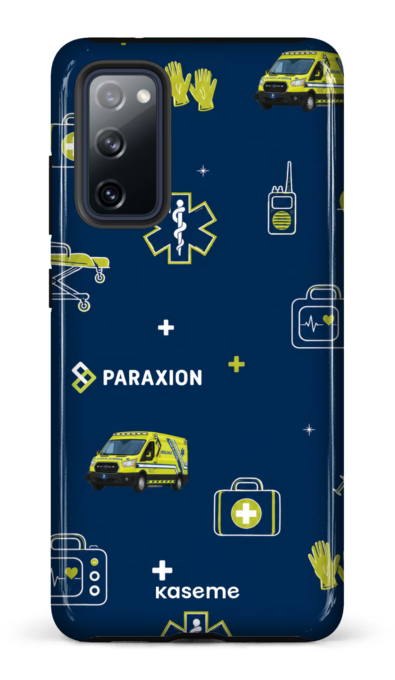 Galaxy S20 FE Tough Icônes bleu Paraxion -