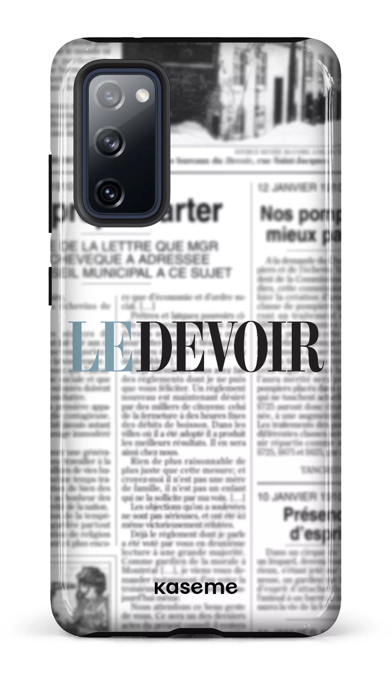 Galaxy S20 FE Tough Le Devoir Journal -