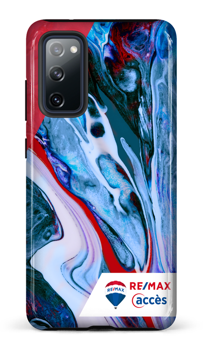 Galaxy S20 FE Tough Peinture marbrée claire -