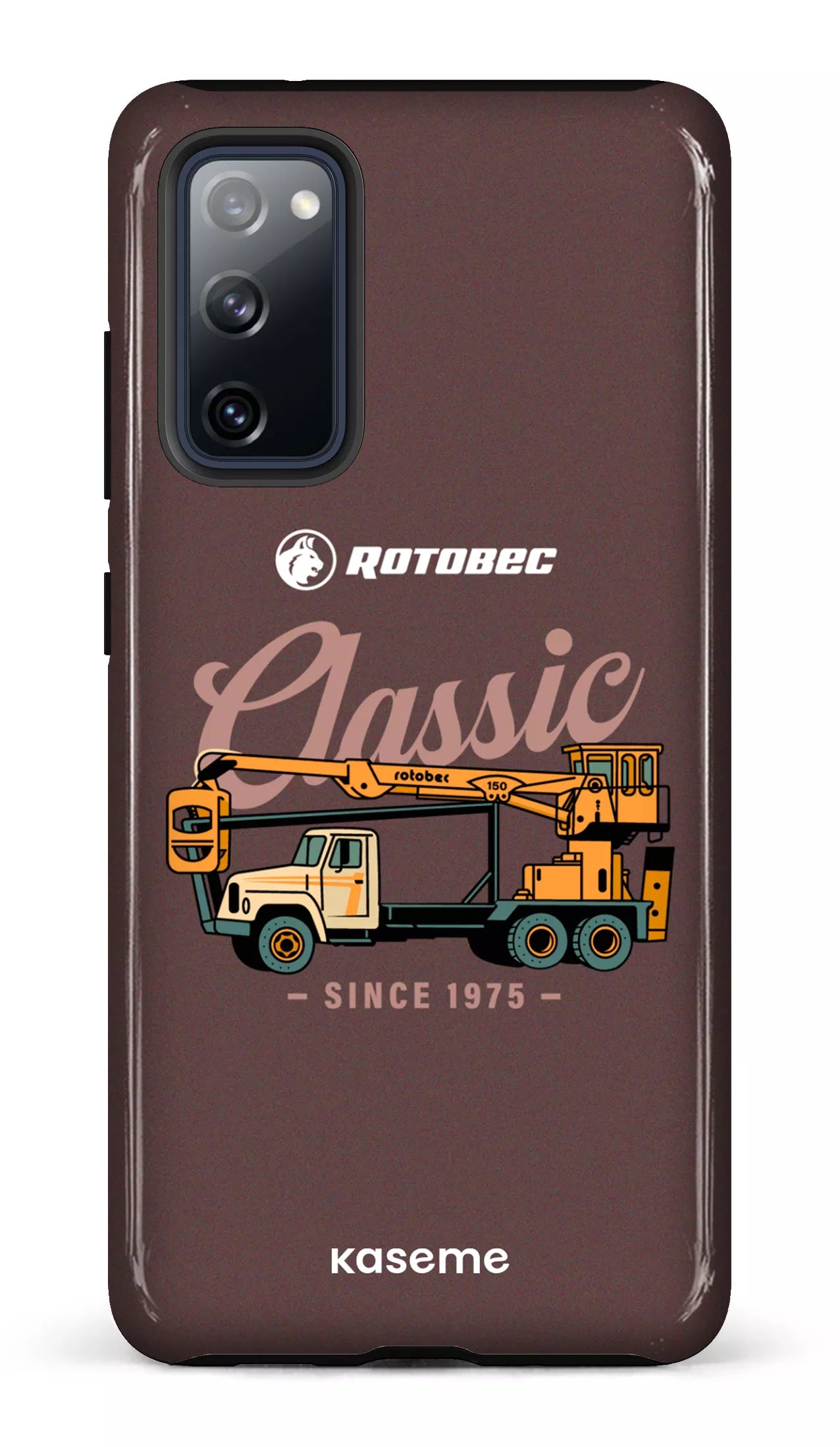Galaxy S20 FE Tough Rotobec Brun "Classic" -