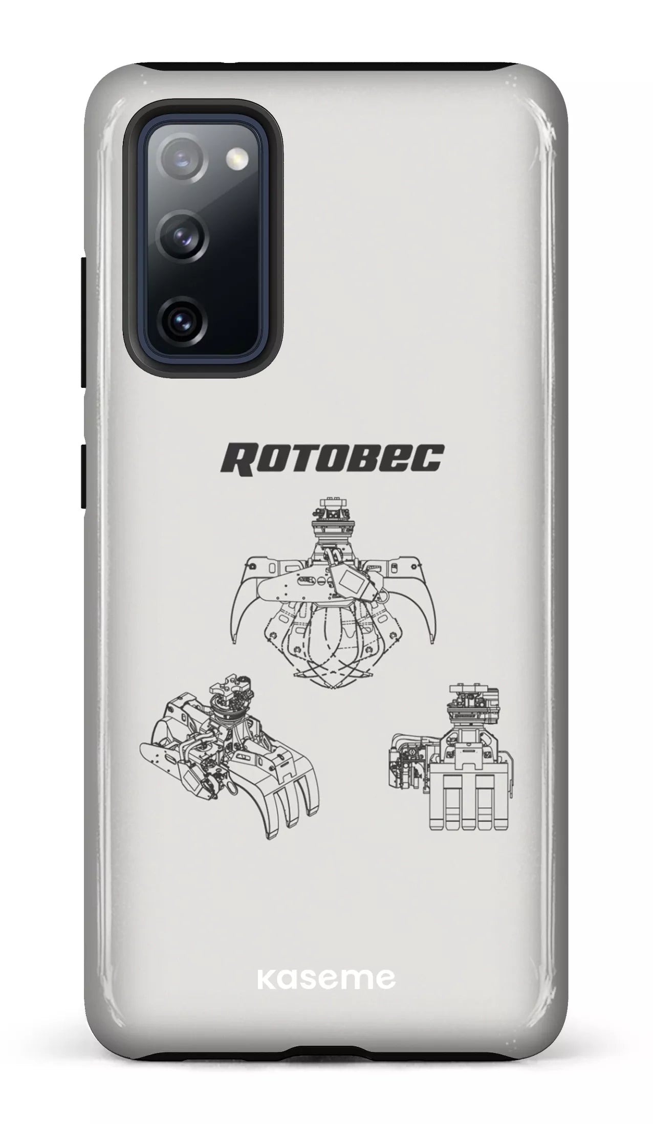 Galaxy S20 FE Tough Rotobec Gris -