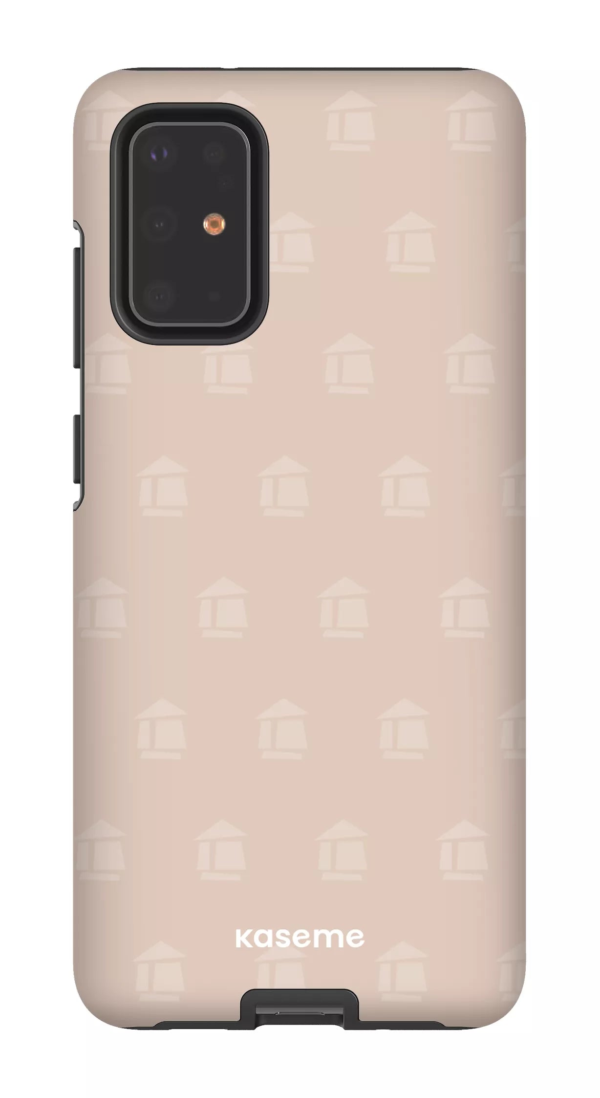Galaxy S20 Plus Tough Flordeco motif grège -