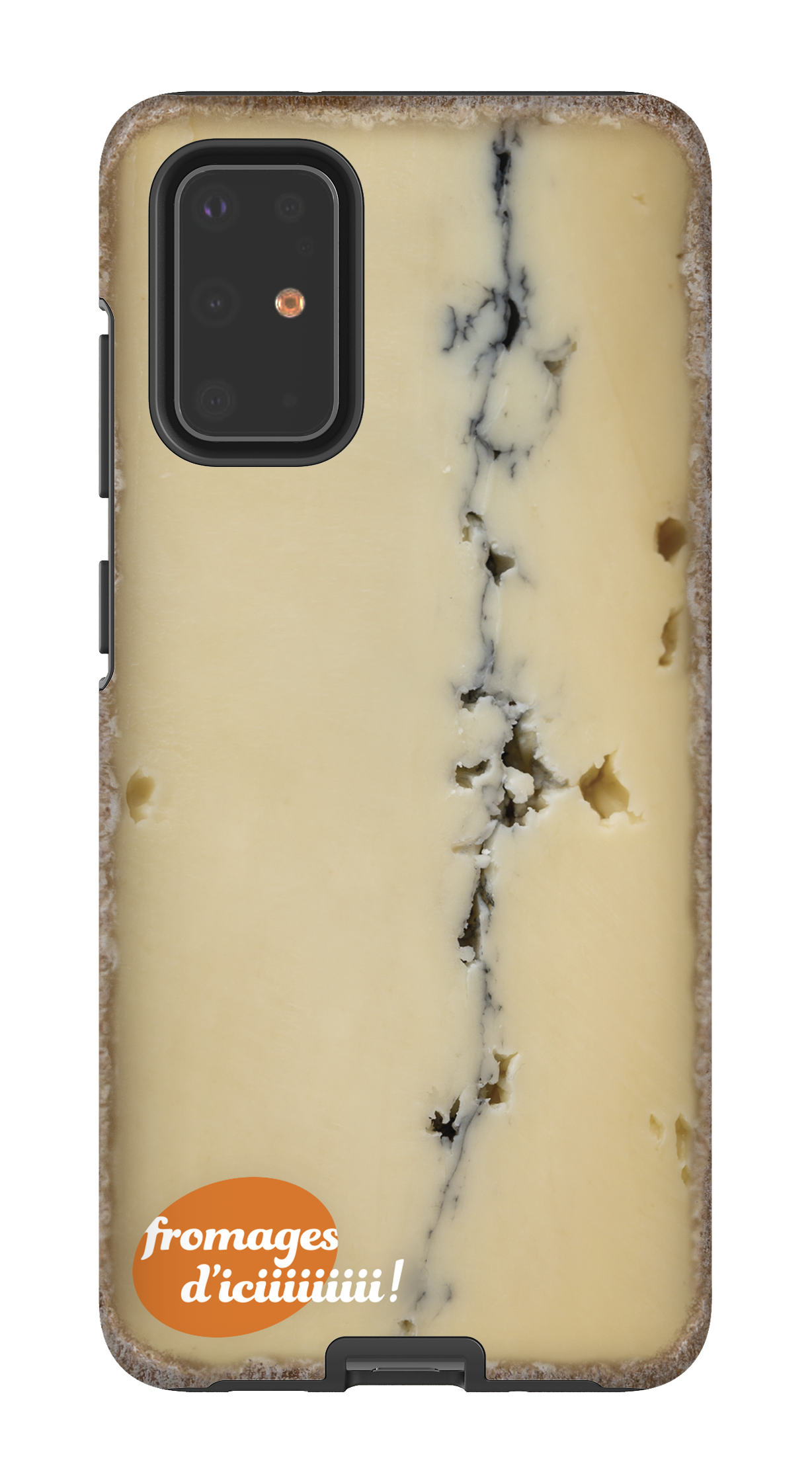 Galaxy S20 Plus Tough Fromage Cendré Logo -