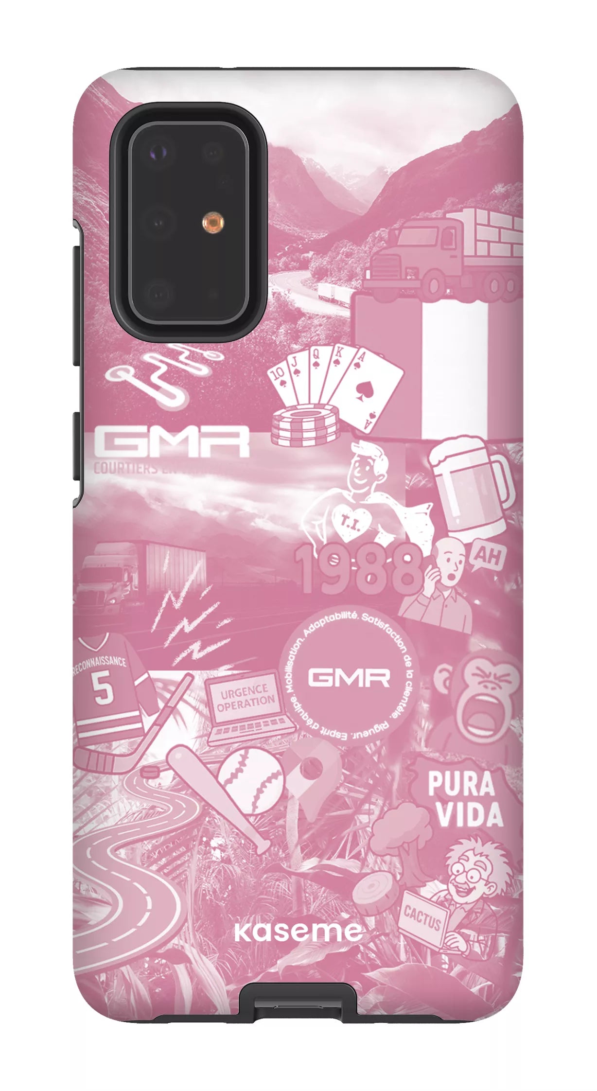 Galaxy S20 Plus Tough GMR Collage Rose -