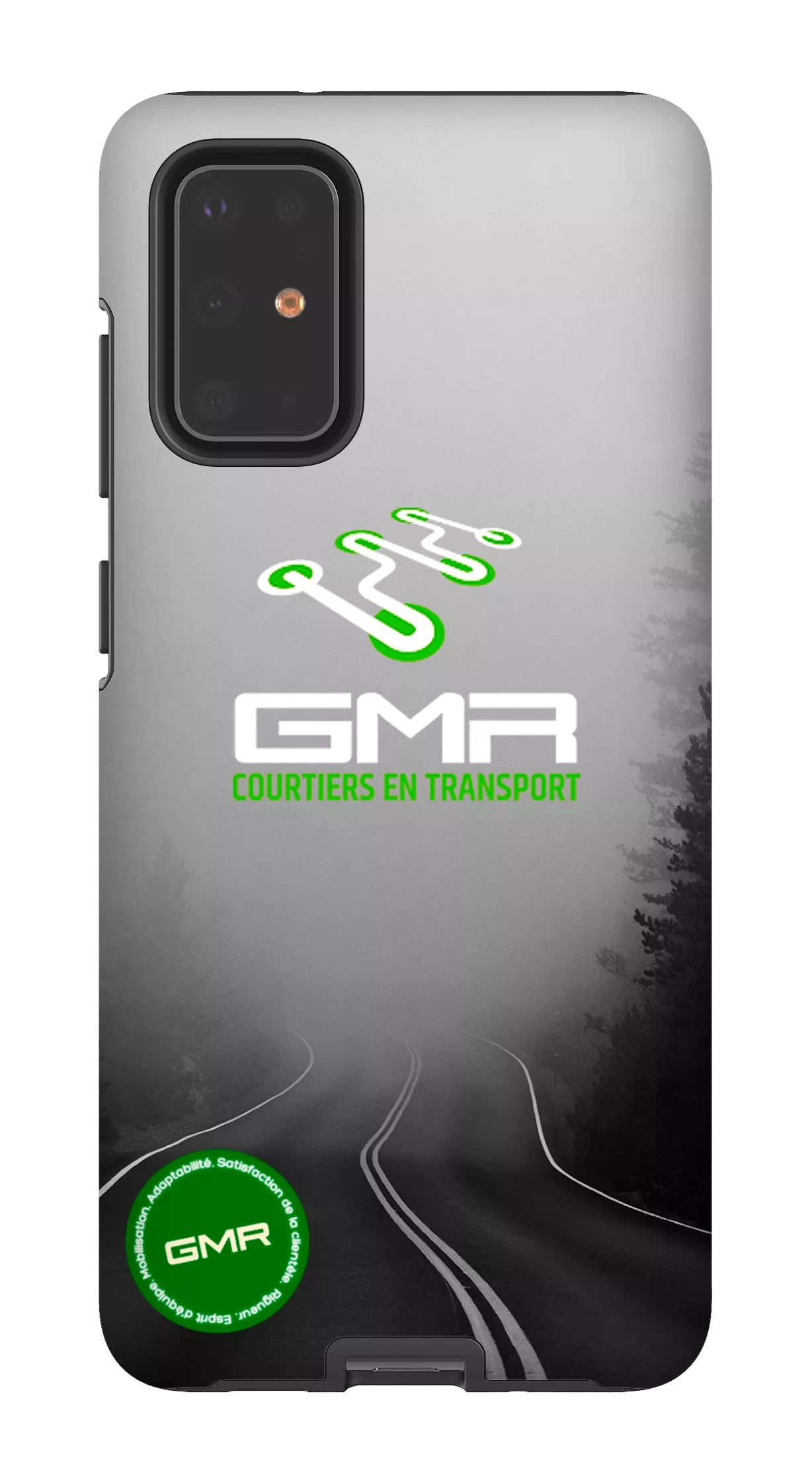Galaxy S20 Plus Tough GMR Route Noir et Blanc -