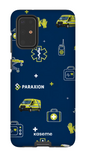 Galaxy S20 Plus Tough Icônes bleu Paraxion -